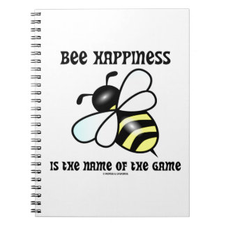 Carnet Bee Happiness Est Le Nom Du Jeu (Bee)