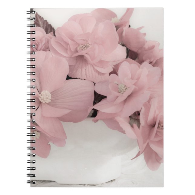 Carnet Begonias rose (Devant)