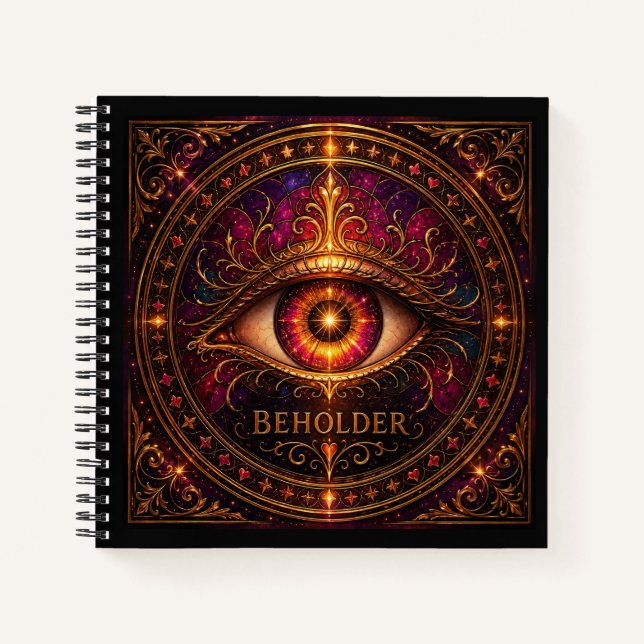 Carnet Beholder Square (Devant)
