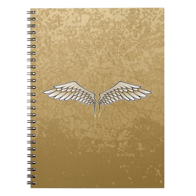 Carnet Beige wings (Devant)