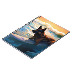 Carnet Belge Shepherd Beach Surf Peinture