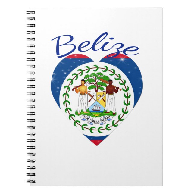 Carnet Belize Heart (Devant)