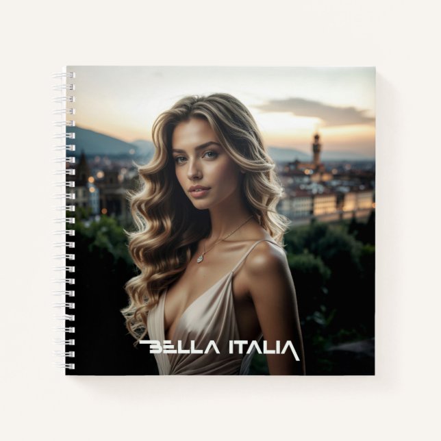 CARNET BELLA ITALIA - AMOUR D'ITALIE (Devant)