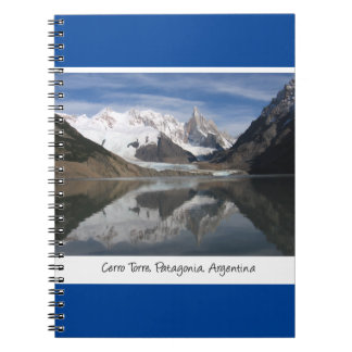 Carnet Belle Cerro Torre, Patagonie, Vue sur la montagne
