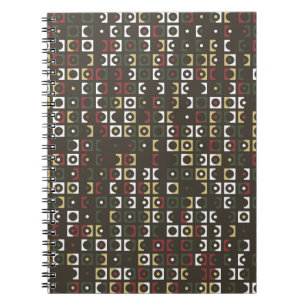 Carnet Belle conception géométrique motif abstrait, art,