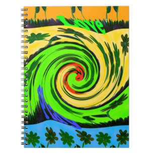 Carnet Belle Extraordinaire vague d'été vague de couleurs