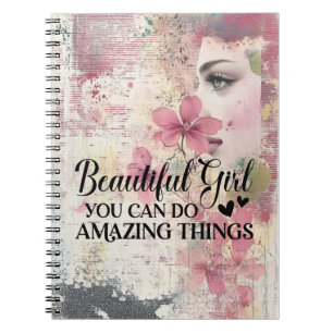 Carnet Belle Fille, Tu Peux Faire Des Choses Extraordinai