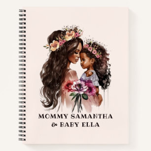 Carnet Belle maman et fille noire