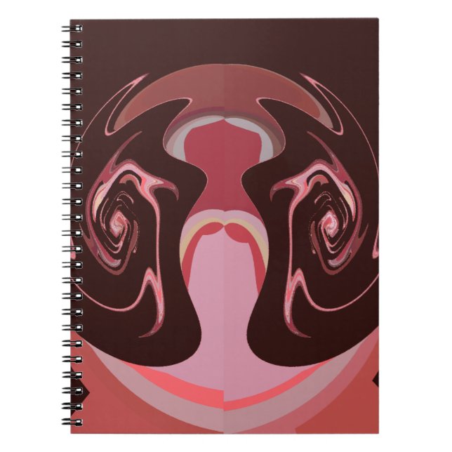 Carnet Belle Motif Maroon Africain Design d'impression (Devant)
