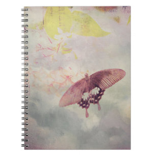 Carnet Belle photographie papillon et art digiral