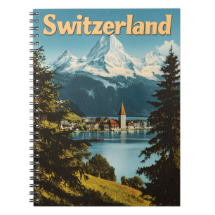 Carnet Belle Suisse Alpes suisses Montagnes Pittoresques