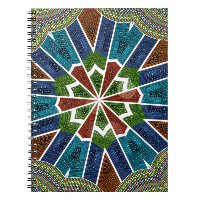 Carnet Belle Tendance asiatique Textile Design Art (Devant)