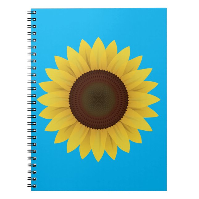 Carnet Belle tournesol d'été (Devant)