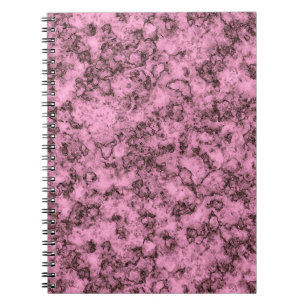 Carnet Belle veine rose marbre clair foncé