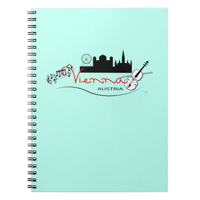 Carnet Belle Vienne, Autriche (Devant)