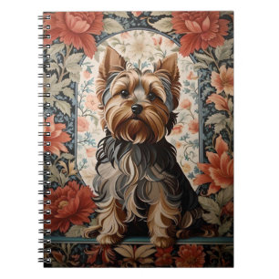 Carnet Belle Yorkie Yorkshire Terrier Portrait
