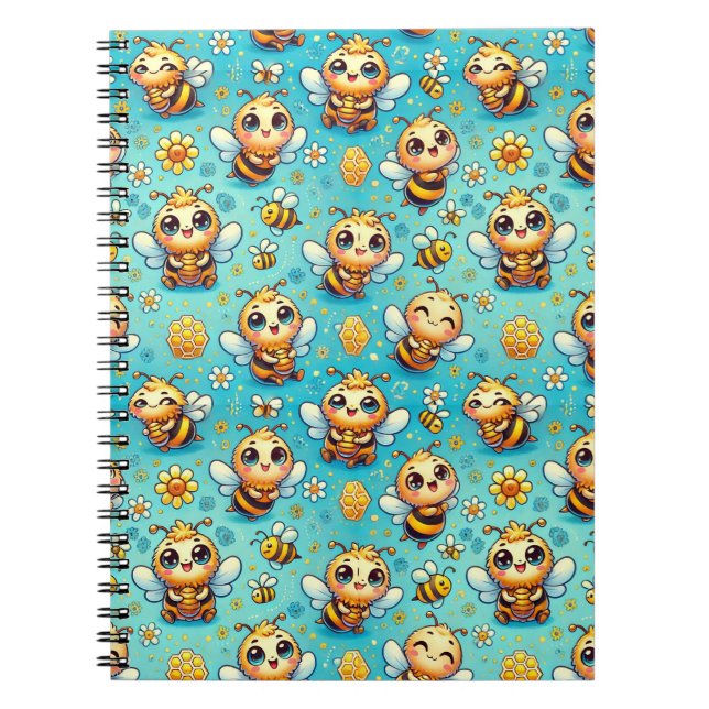 Carnet Belles abeilles caricaturales (Devant)