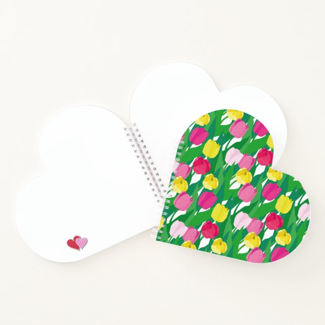 Carnet Belles tulipes. (Intérieur)