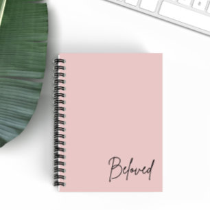 Carnet Beloved Minimalist Blush Christian Faith Notebook