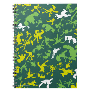 Carnet Ben 10 Alien Shape Pattern