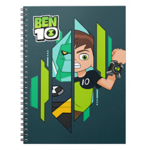 Carnet Ben 10 Transformation de l'ADN de Diamondhead