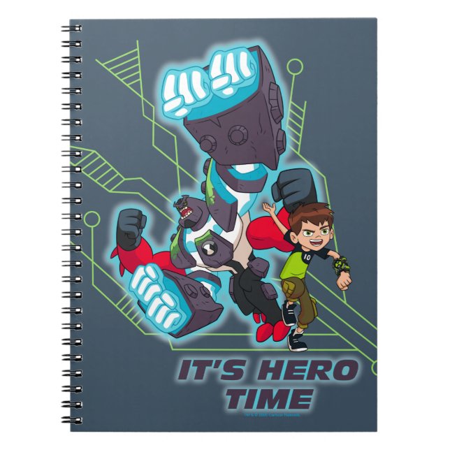 Carnet Ben & Omni-Enhanced Four Arms - It's Hero Time (Devant)