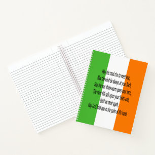 Carnet Bénédiction irlandaise