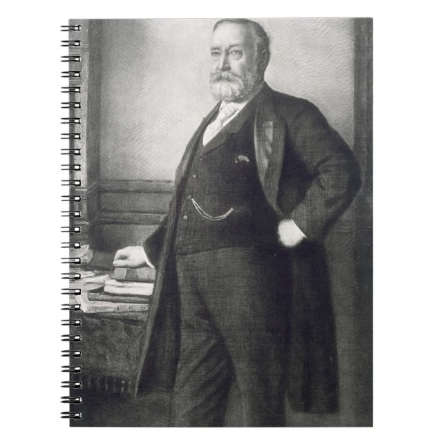 Carnet Benjamin Harrison (1833-1901), 23ème président de (Devant)