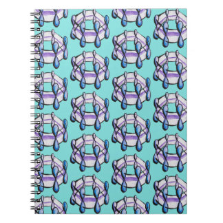 Carnet Benzene Molecule Motif Chimie organique Art