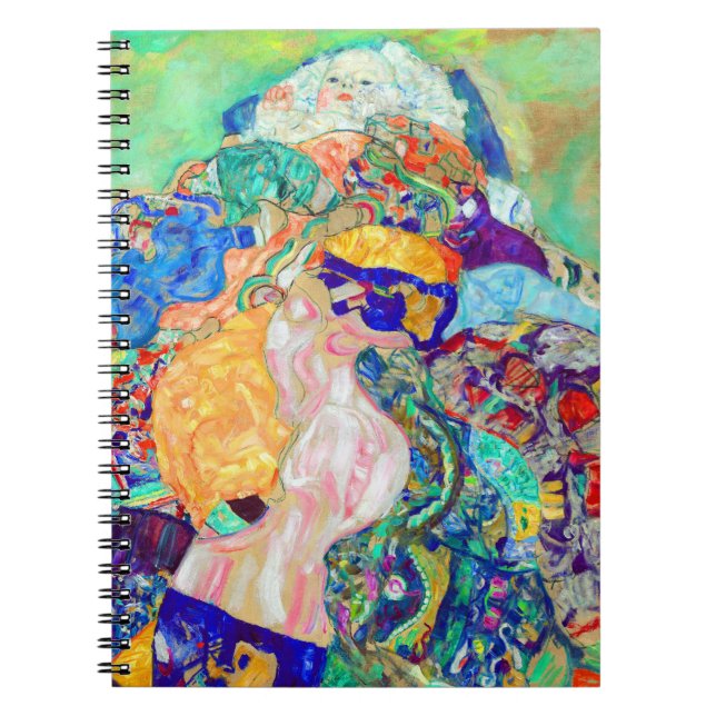 Carnet Berceau bébé Gustav Klimt (Devant)