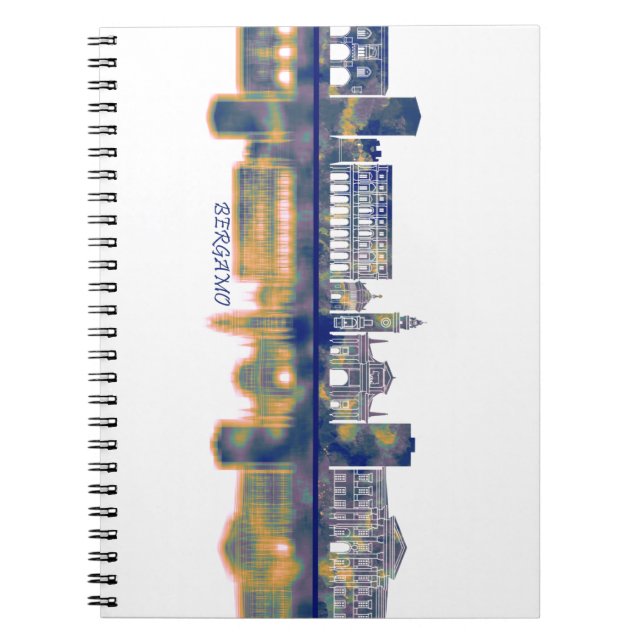 Carnet Bergamo Skyline (Devant)