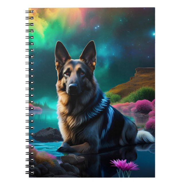 Carnet Berger Allemand sur un Monde Extraterrestre (Devant)