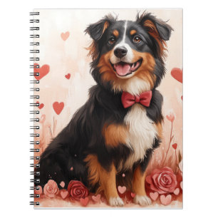 Carnet Berger Australien avec des Roses - Saint-Valentin