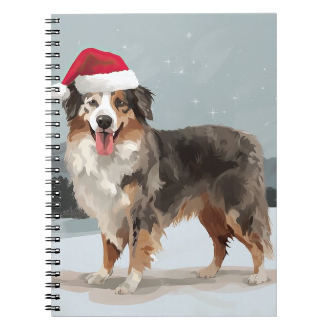 Carnet Berger Australien dans la neige de Noël  (Devant)