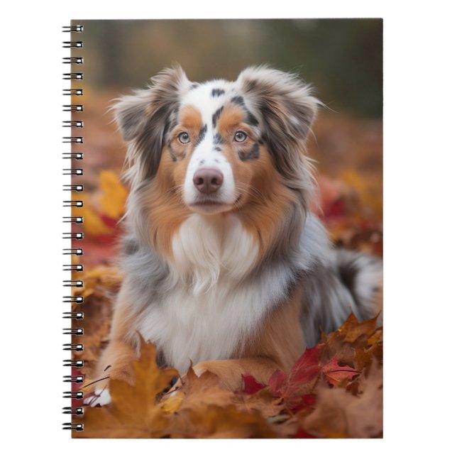 Carnet Berger australien en automne Leaves automne Inspir (Devant)
