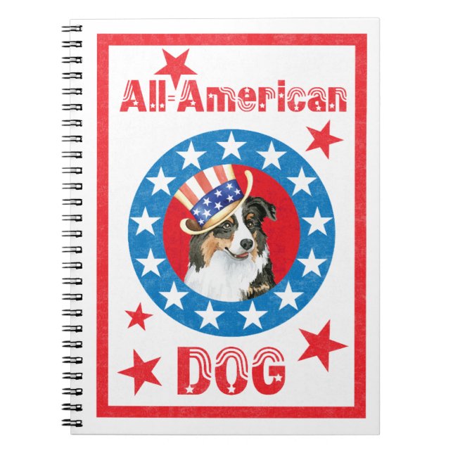 Carnet Berger australien patriotique (Devant)