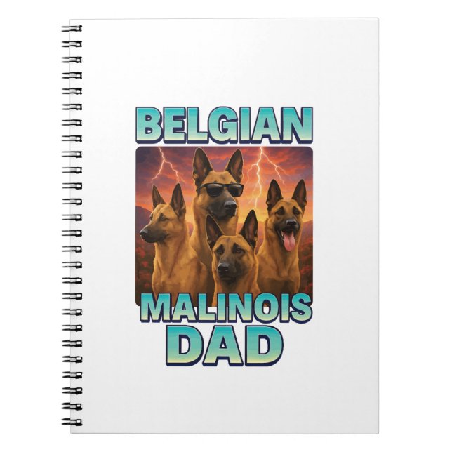 Carnet Berger belge Malinois (Devant)