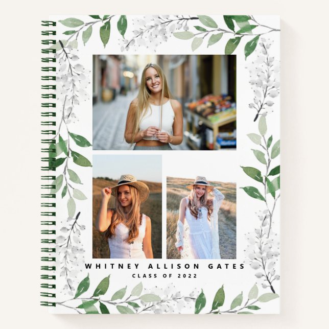 Carnet Berry Framed Gallery Graduate Guest Book (Devant)