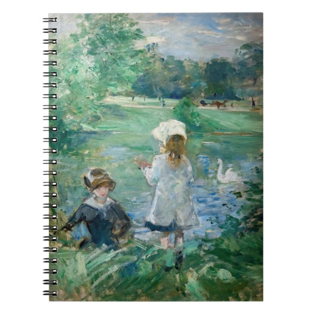 Carnet Berthe Morisot - Au bord d'un lac (Devant)