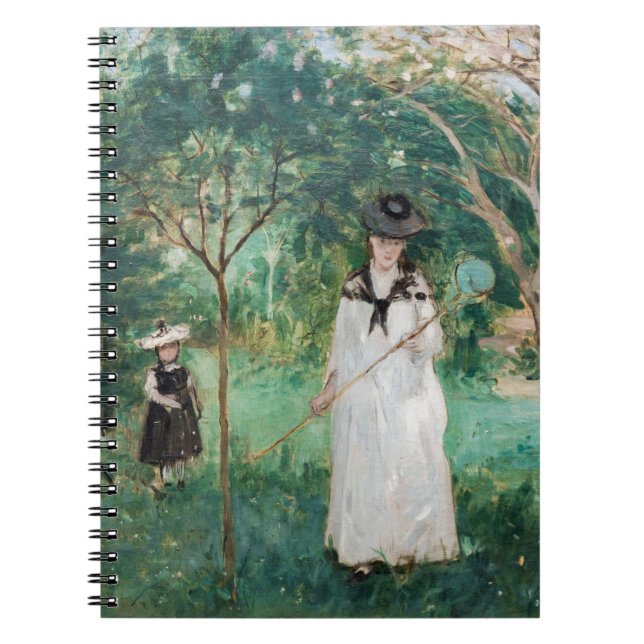 Carnet Berthe Morisot - La chasse aux papillons (Devant)