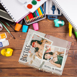 Carnet Besoins meilleurs amis personnalisation noms photo