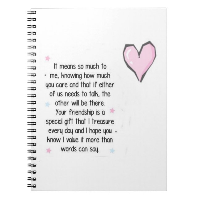 CARNET ***BEST AMI'S*** PHOTO NOTEBOOK (Devant)