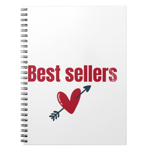 Carnet Best Sellers Valentine Heart Arrow T-Shirt (Devant)