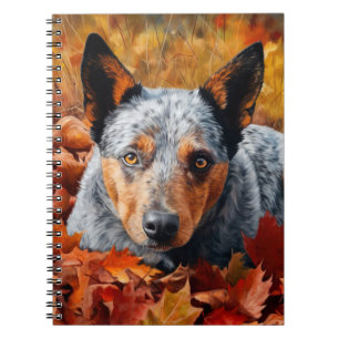 Carnet Bétail australien en automne Feuilles automne Insp
