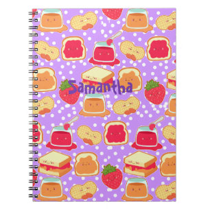 Carnet Beurre D'Arachide Et Jelée De Fraise