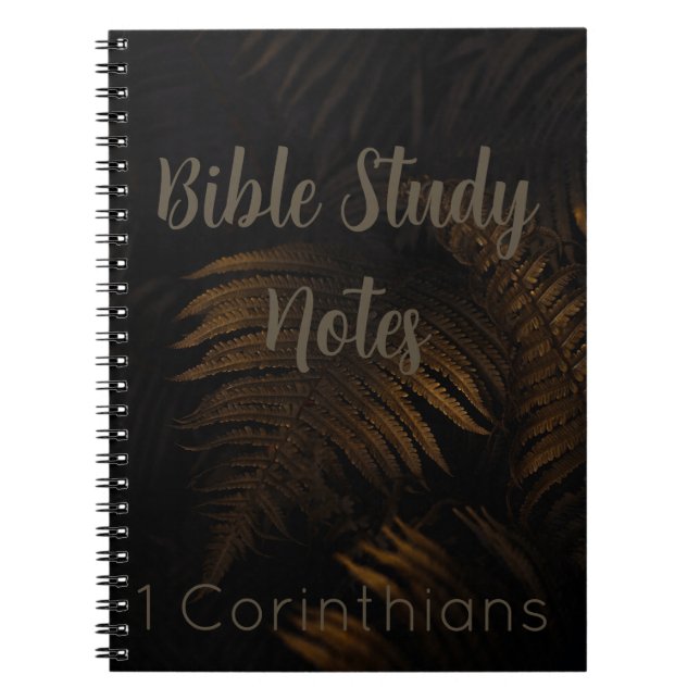 Carnet Bible Study-1 Corinthians (Devant)