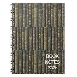 Carnet Bibliophile Notes 2026