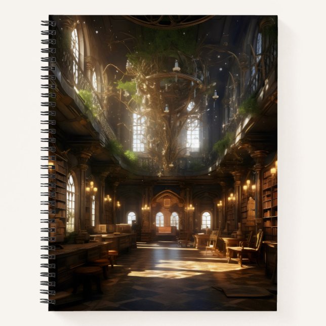 Carnet Bibliothèque d'Imaginaires (Devant)