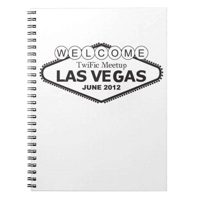 Carnet BIENVENU de TwiFic Meetup LAS VEGAS (Devant)