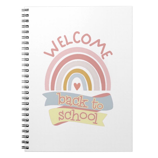 Carnet Bienvenue à l'école (Devant)
